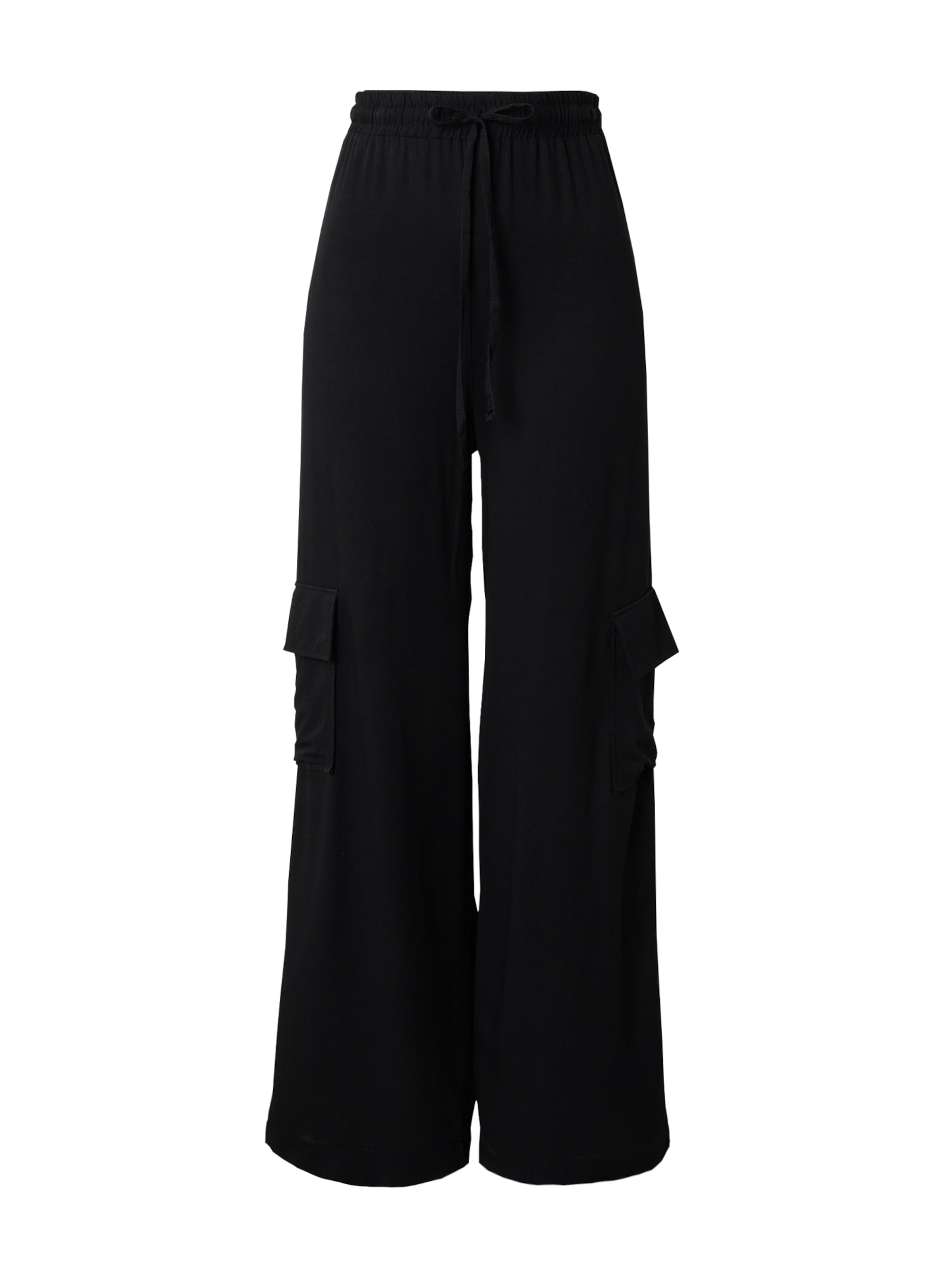 Nasty Gal Cargobukser i sort: forside