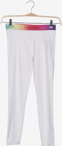 Calvin Klein Pants in S in White: front