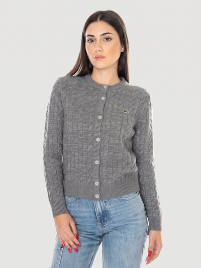 LACOSTE Knit Cardigan 'AF0904-LIJ' in XXXS in Grey, Item view