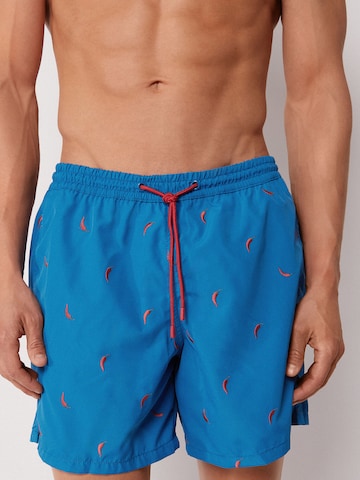 CALZEDONIA Regular Badeshorts in Blau: Vorderseite