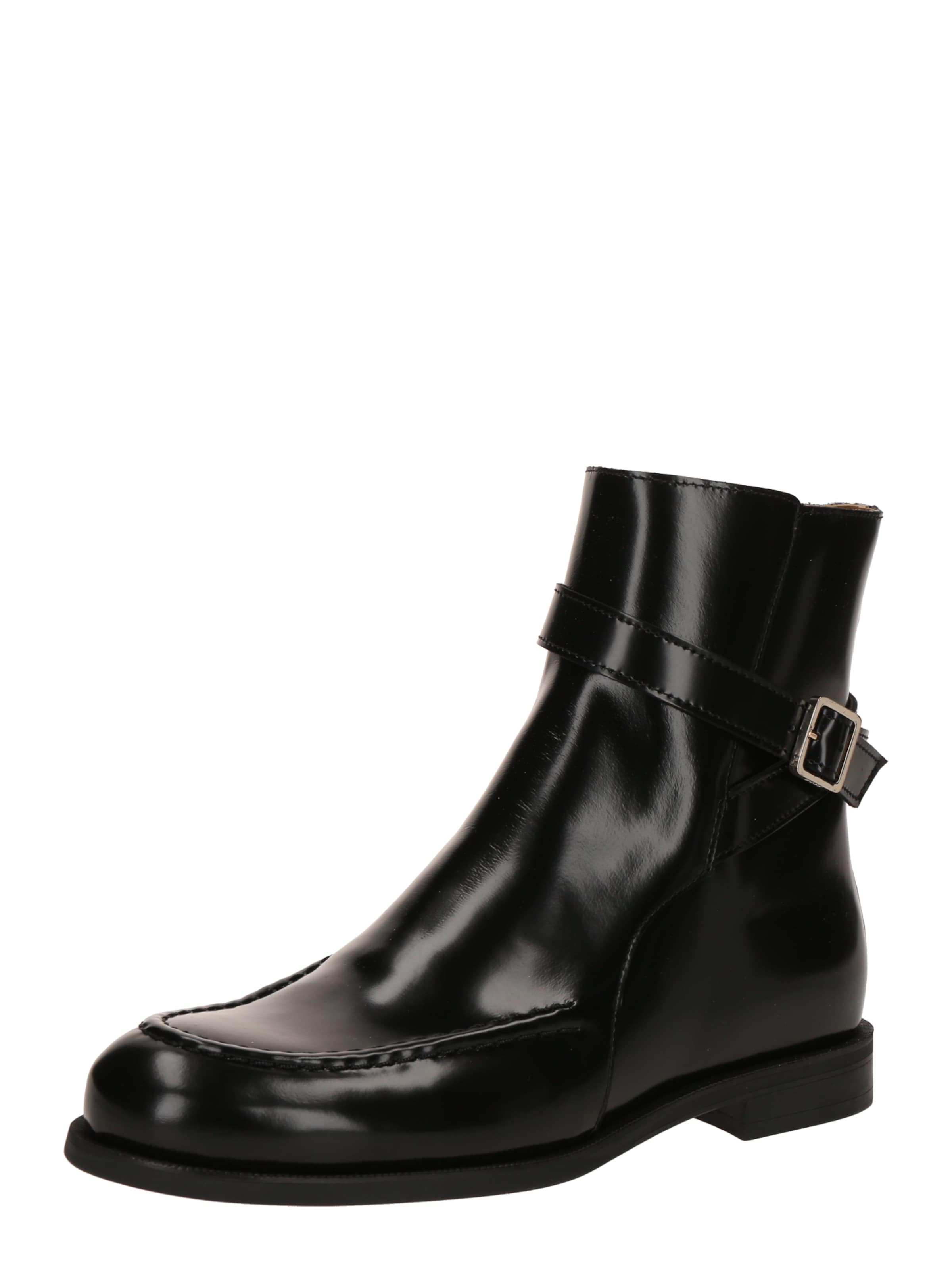 Bottines 'Lycia' BOSS en noir : devant
