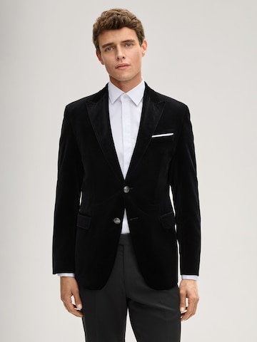 Coupe slim Veste de costume 'Horace-Velvet' JOOP! en noir : devant
