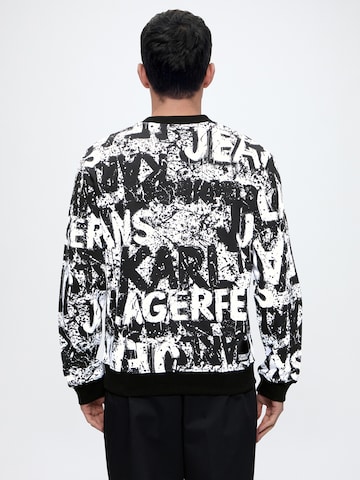 KARL LAGERFELD JEANS Sweatshirt i svart