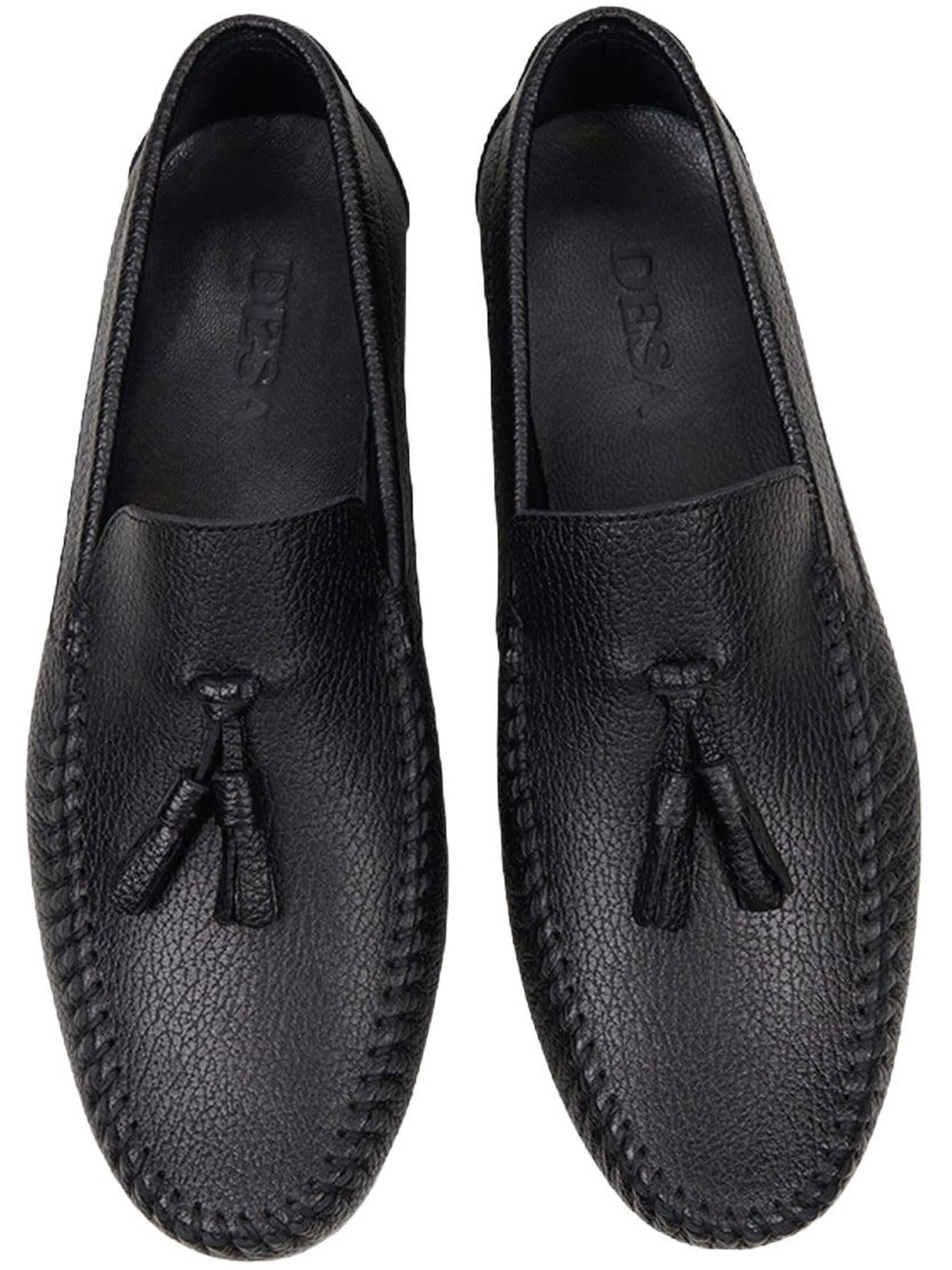 Desa Slipper 'Beleg'‌‌‌ in Schwarz