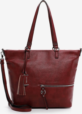 Tamaris Shopper ' TAS Nele ' i rød: forside