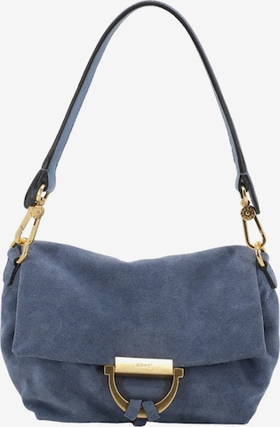 ABRO Shoulder Bag 'TEMI' in Blue: front