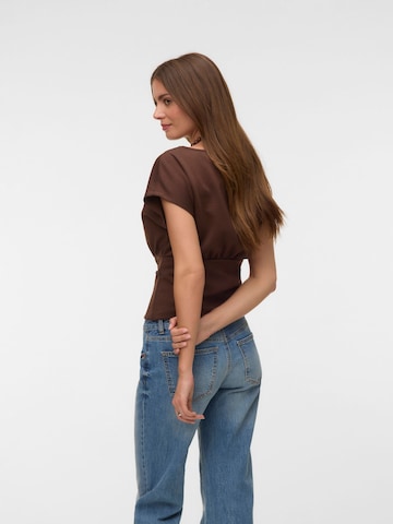 VERO MODA Blouse 'VMSmilla' in Bruin