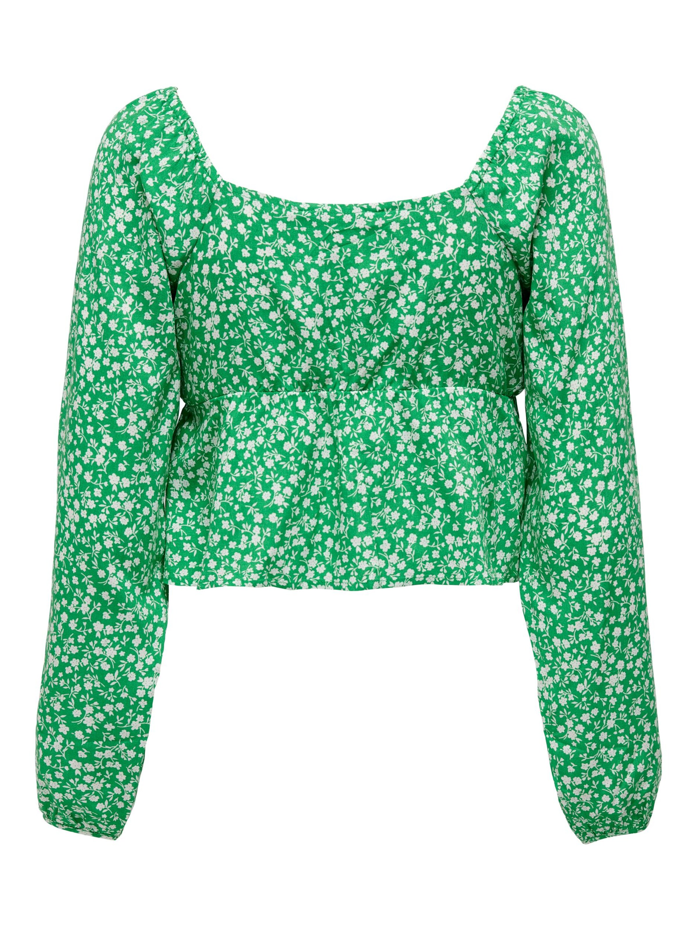 ONLY Blus 'Nova' i grön