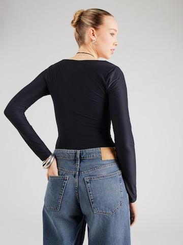 Abercrombie & Fitch - Body camiseta en negro