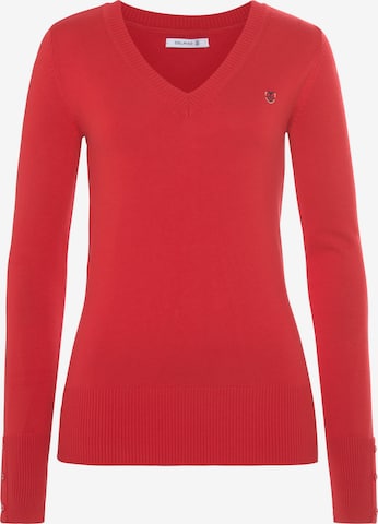 DELMAO Sweater in Red: front