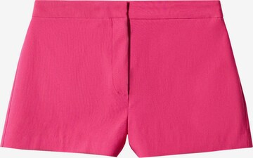 MANGO Regular Broek 'Ben' in Roze: voorkant