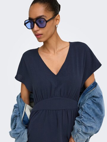 ONLY Kleid 'ONLMette' in Blau