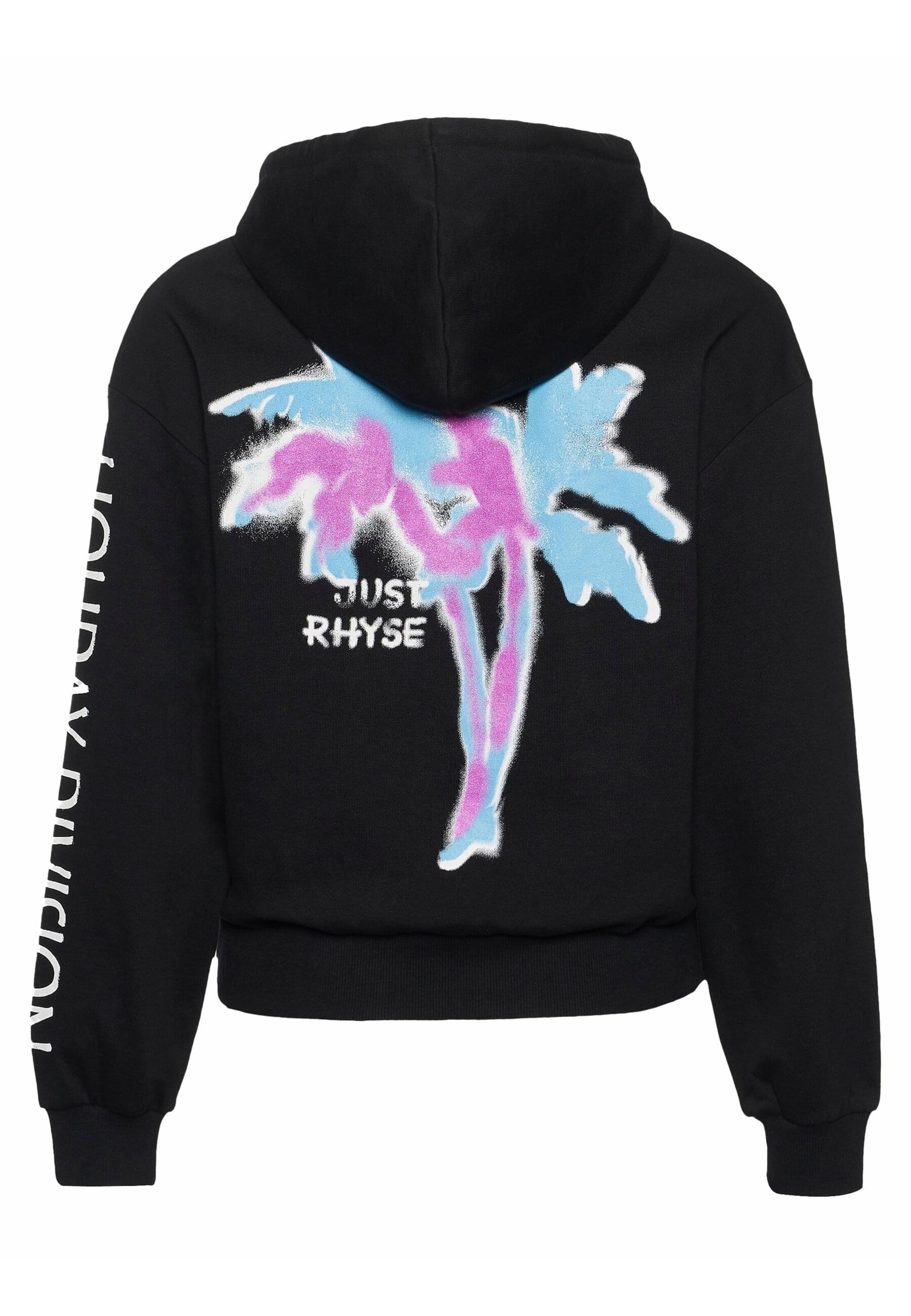 Just Rhyse Sweatshirt 'Just Rhyse Holiday' in Schwarz