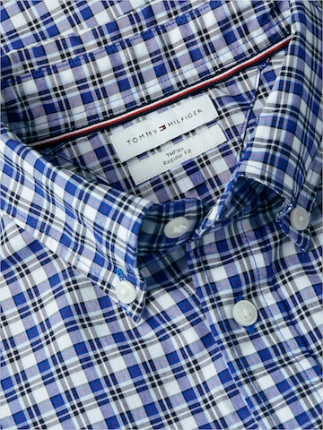 TOMMY HILFIGER Regular Fit Paita 'Flex' värissä sininen