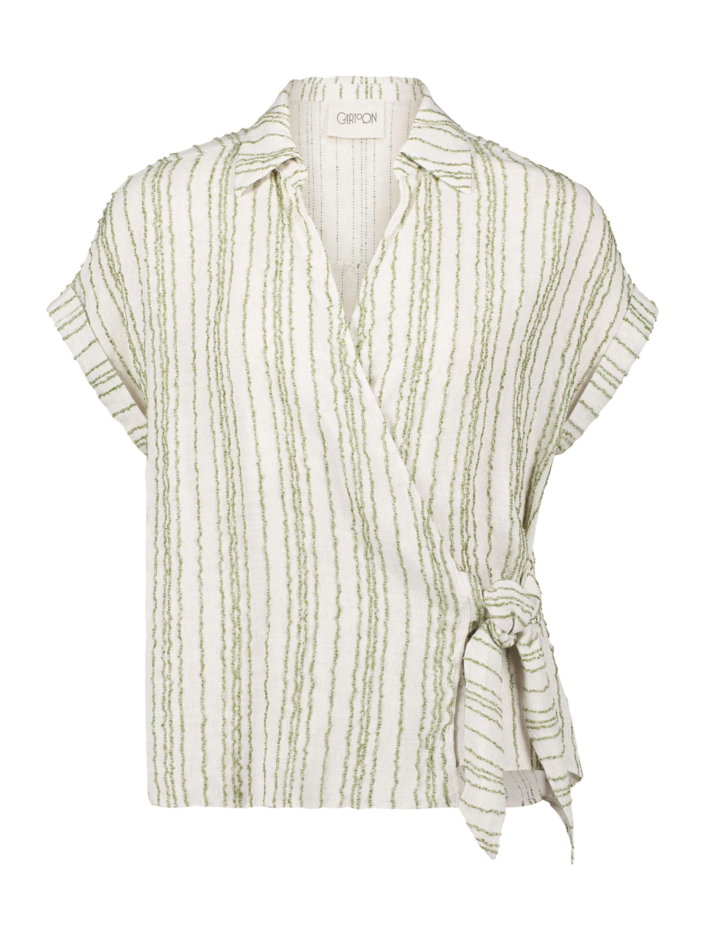 Chemisier Cartoon en beige : devant