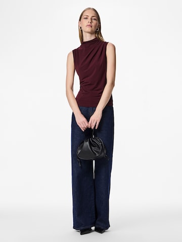 PIECES Blúzka 'PCMADISON' - Červená