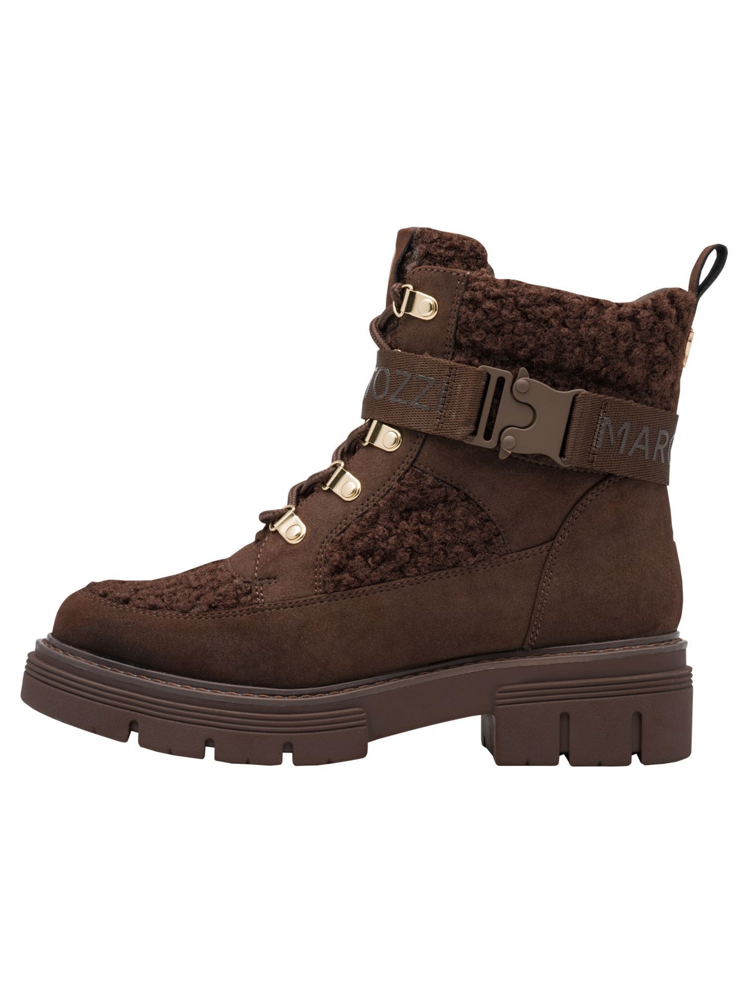 Bottines à lacets MARCO TOZZI en marron