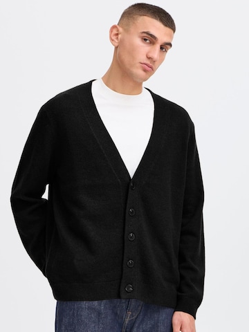 !Solid Gebreid vest ' SDRICK ' in Zwart