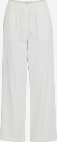 Pantaloni ' IHLINO ' di ICHI in bianco: frontale