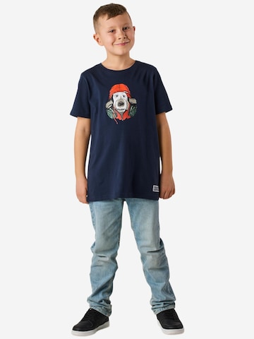 Denim Factory - Camiseta 'San Diego' en azul