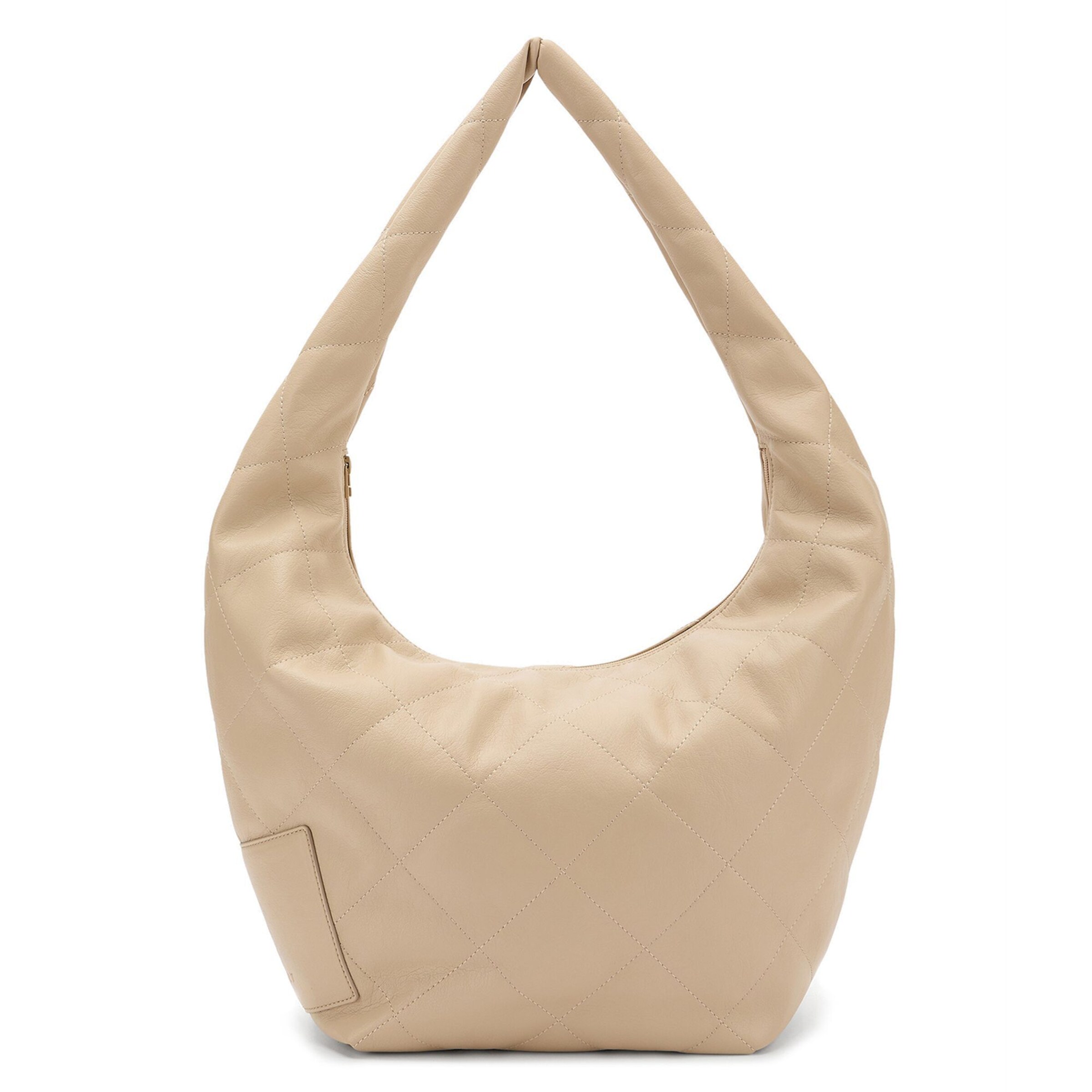 Borsa a spalla 'Evenes' di Seidenfelt in beige: frontale
