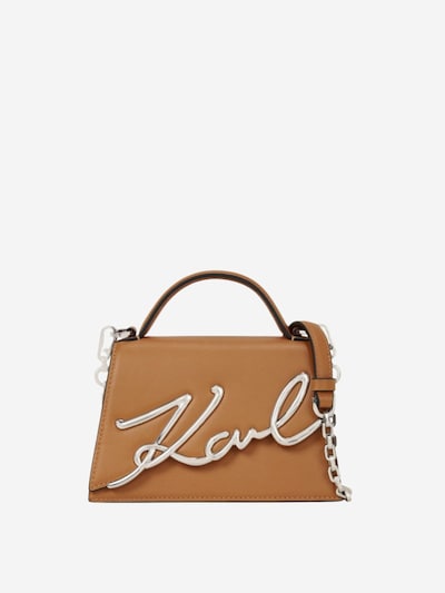 Karl Lagerfeld Sacs à main 'Karl Lagerfeld Sac Bandoulière Essentials Marron' en One Size en marron, Vue avec produit