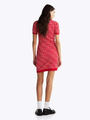 Tommy Jeans Knit dress 'Mini Jumper' in Mixed colours