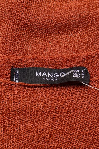 MANGO Sweater & Cardigan in L in Brown