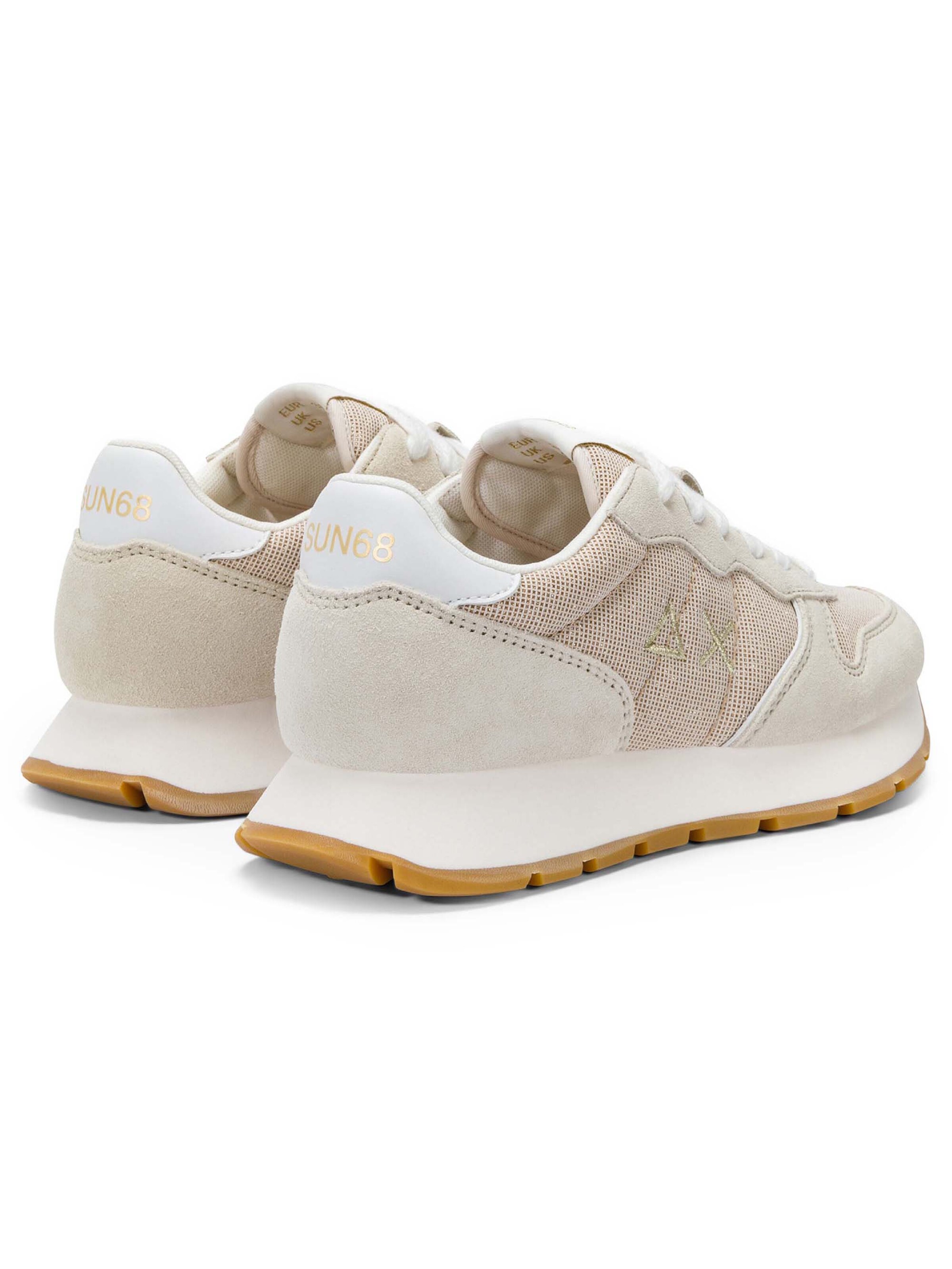 SUN68 Platform trainers 'Ally' in Beige
