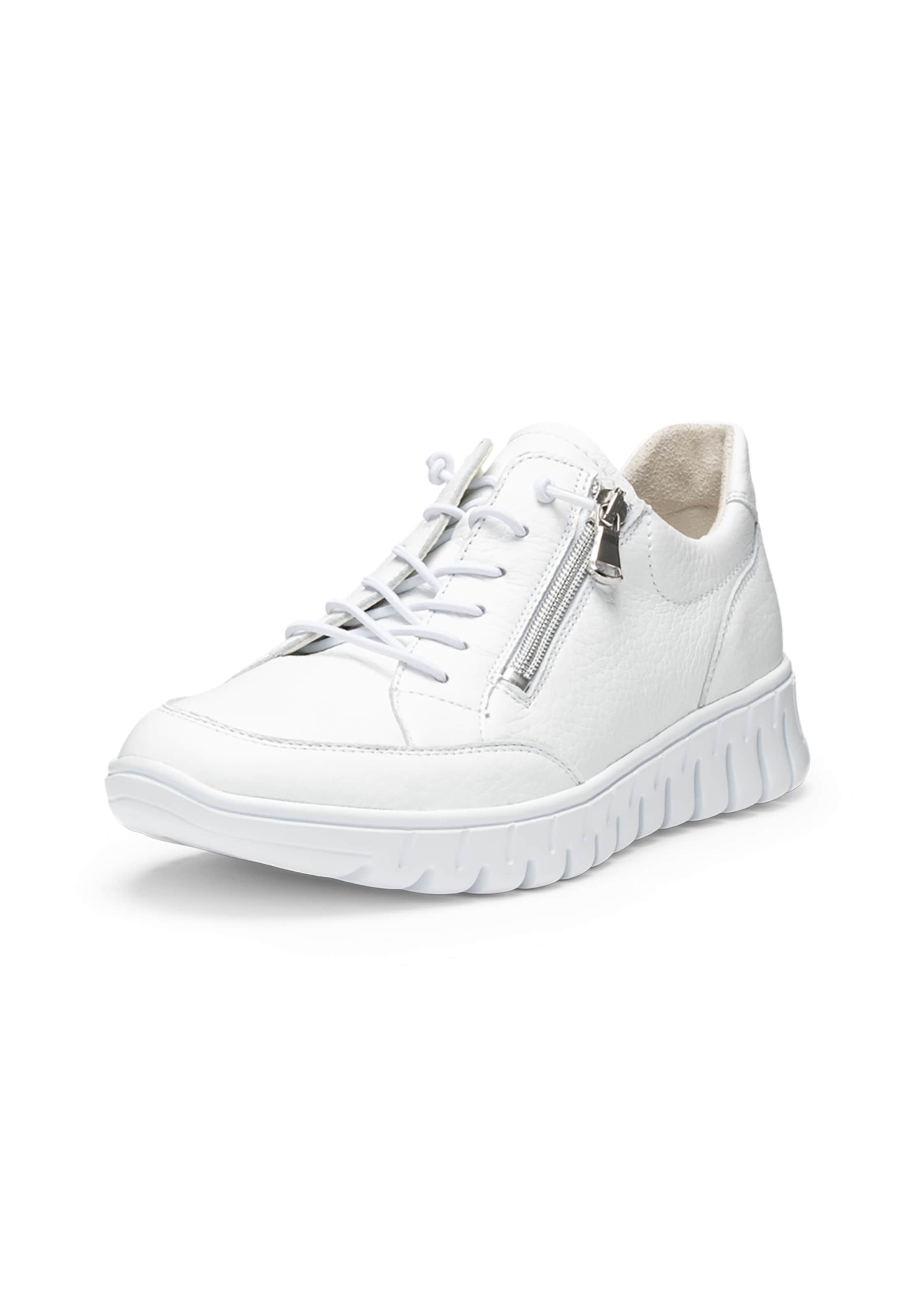 Baskets basses VITAFORM en blanc : devant
