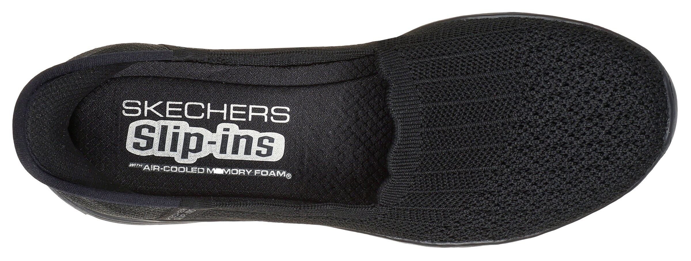 SKECHERS Slip-Ons in Black