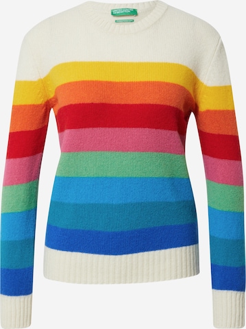 UNITED COLORS OF BENETTON Sweater in Mixed colors: front