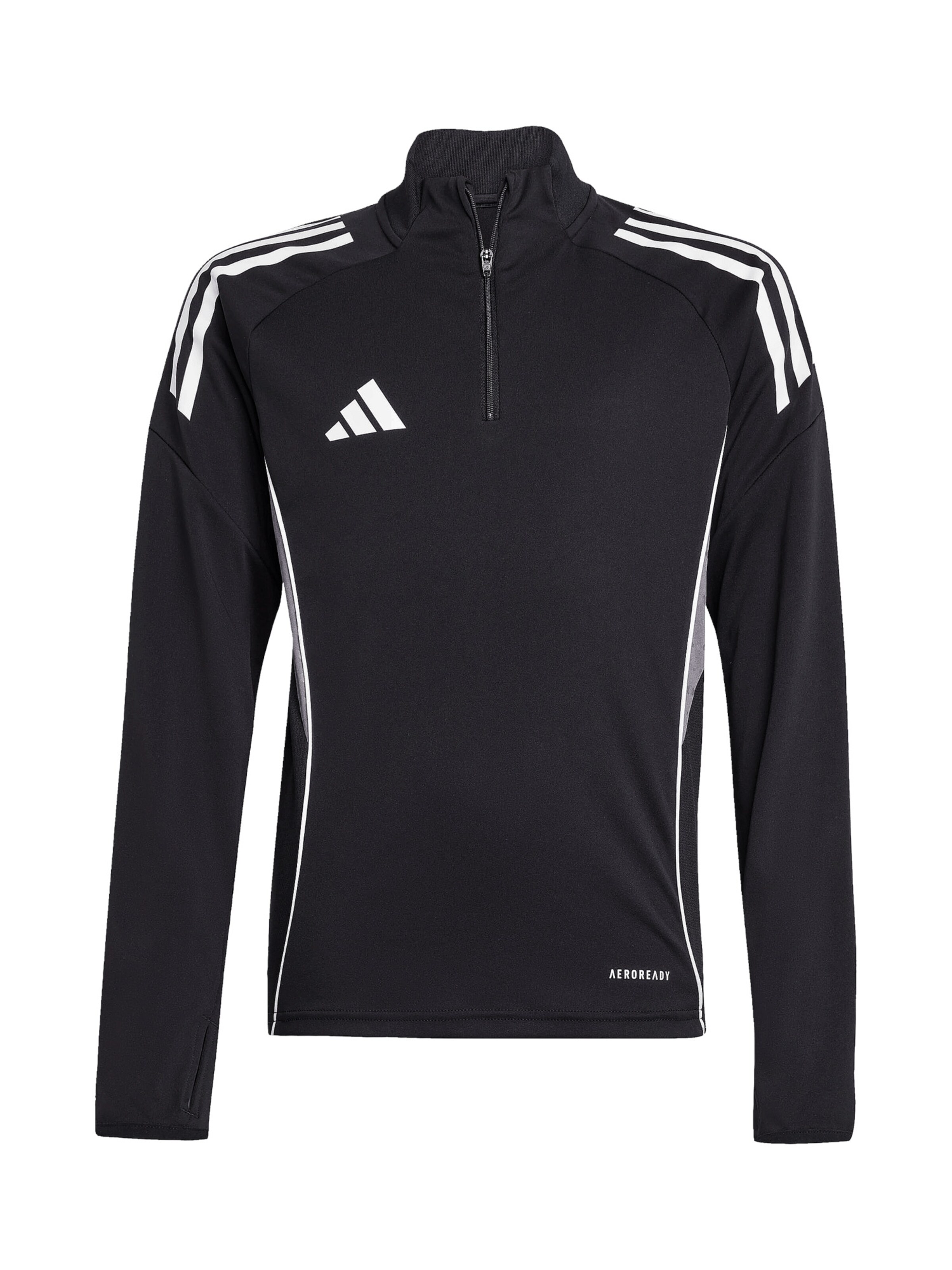 ADIDAS PERFORMANCE Sportsweatshirt in Schwarz: Vorderseite