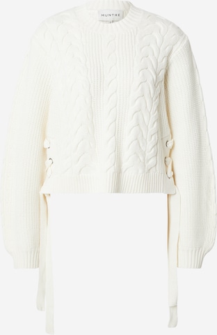 smėlio Munthe Megztinis 'FABRICKA': priekis