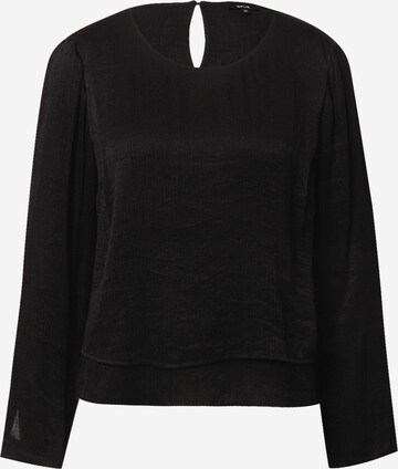 OPUS Blouse 'Flisse' in Black: front