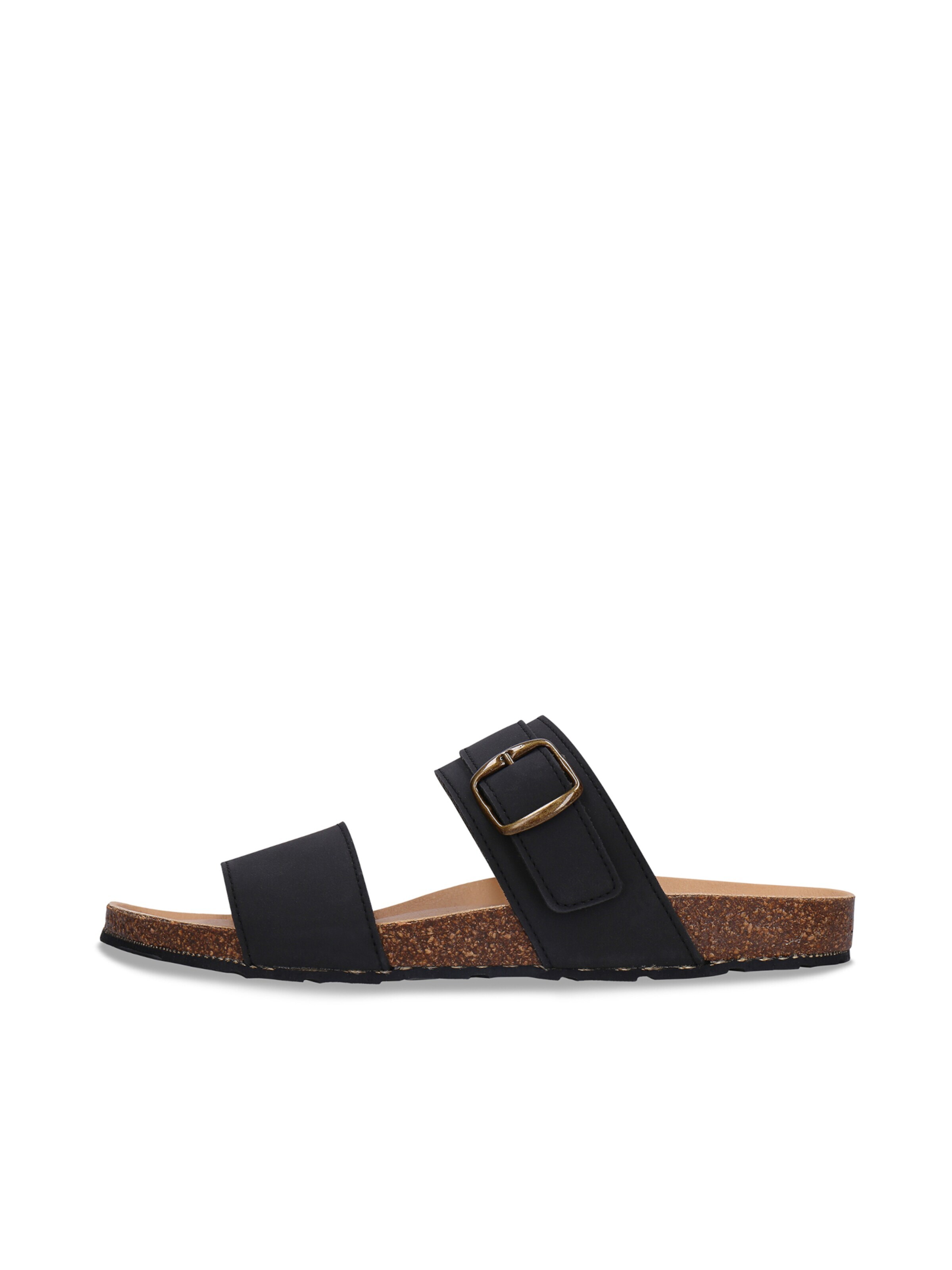 nae Vegan Shoes Sandały 'Rawa' w kolorze czarny: przód