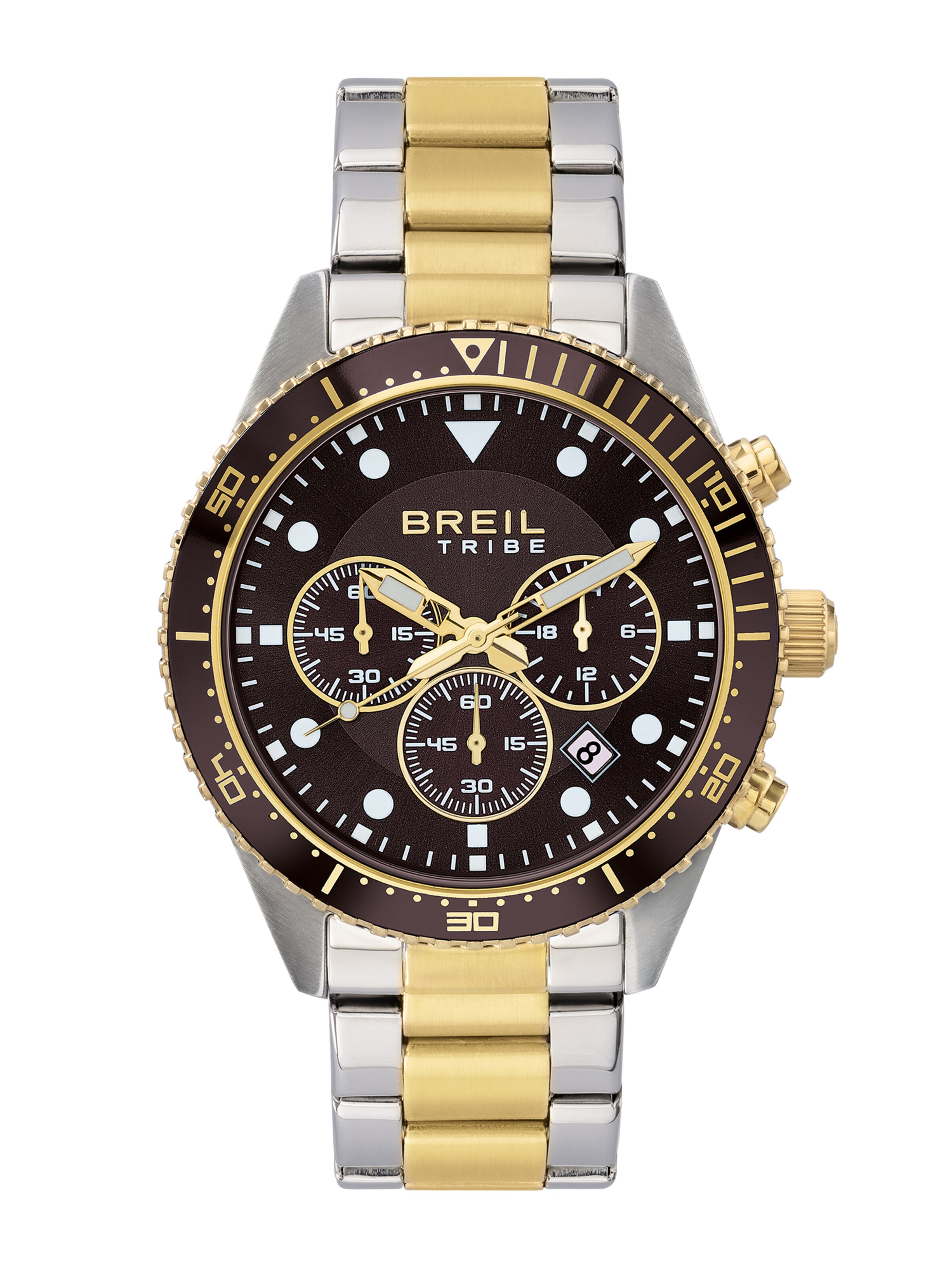 Orologio analogico 'SAIL' di Breil in marrone: frontale