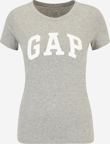 Gap Petite - Camisa em cinzento: frente
