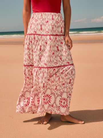 Next Skirt in Beige: front