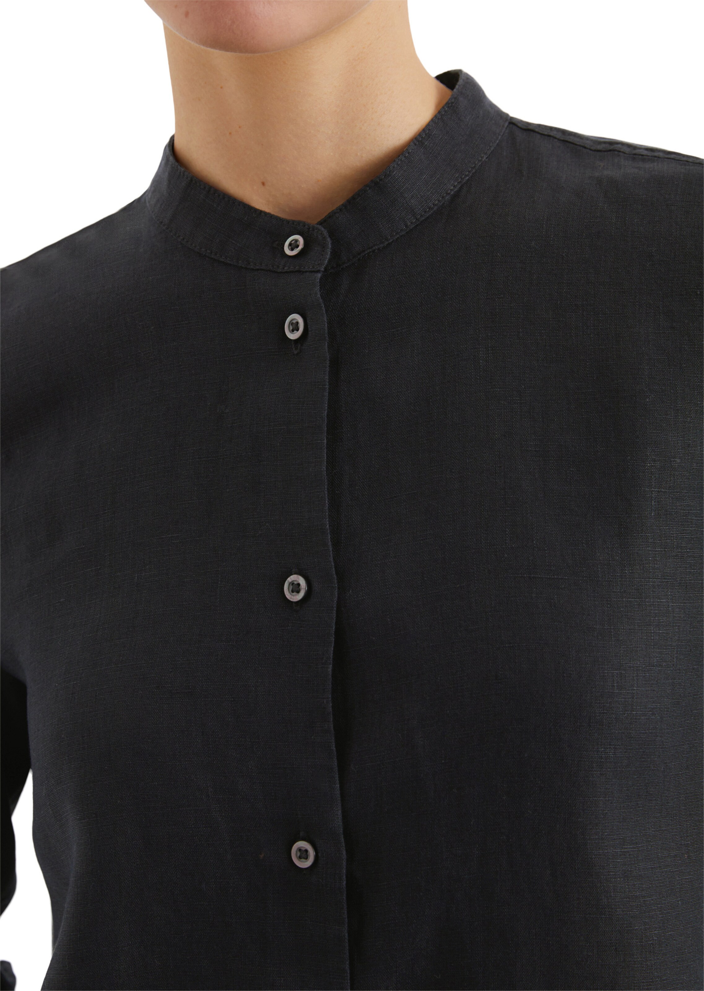 Marc O'Polo Bluse in Schwarz