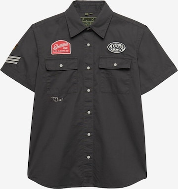 Chemisier Superdry & Co en gris : devant