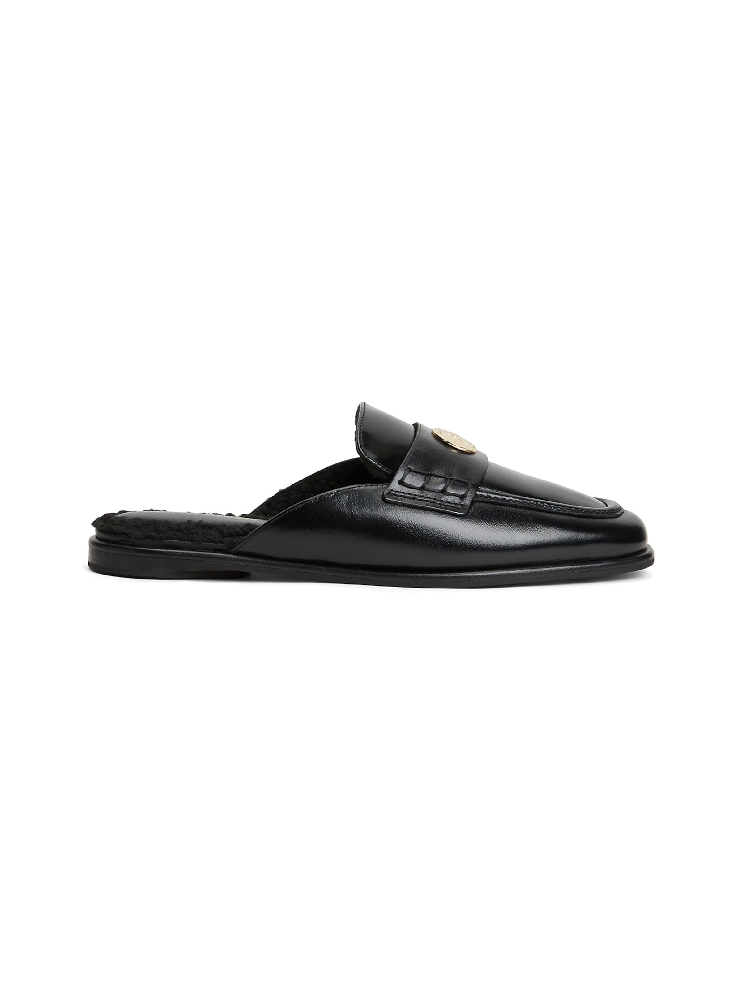 TOMMY HILFIGER Pantolette in Schwarz