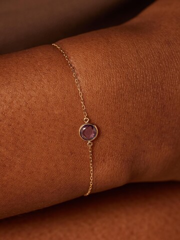 Bracelet Lucardi en or : devant