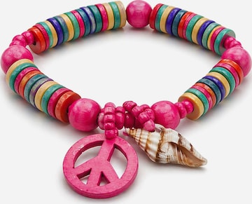 COLLEZIONE ALESSANDRO Bracelet 'Hippie' in Mixed colors: front