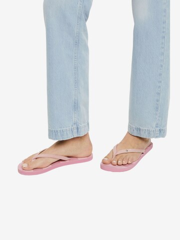 ESPRIT T-Bar Sandals in Pink: front