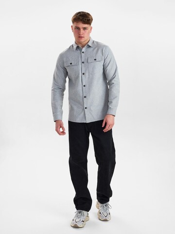 Dxnmxrk Shirt 'DXCornel' in Grau