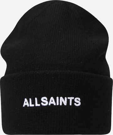 AllSaints Mütze in Schwarz