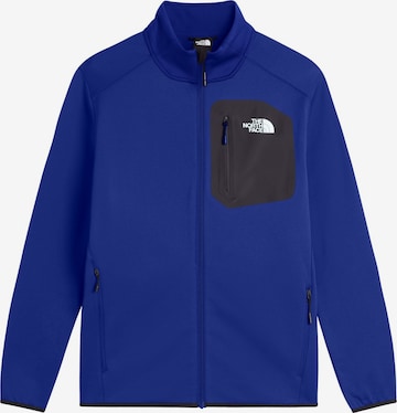 Giacca di pile funzionale 'CREST' di THE NORTH FACE in blu: frontale