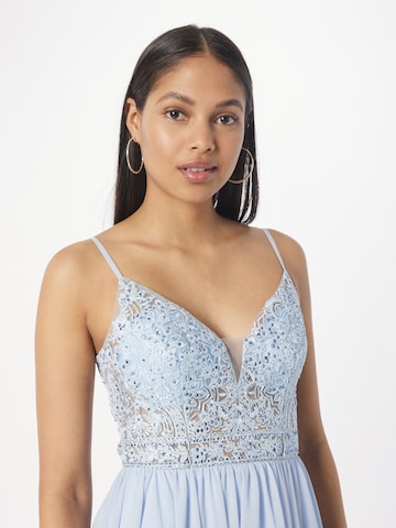 Robe de cocktail LUXUAR en bleu