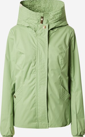 Ragwear Between-Season Jacket 'VANNESA' in Green: front